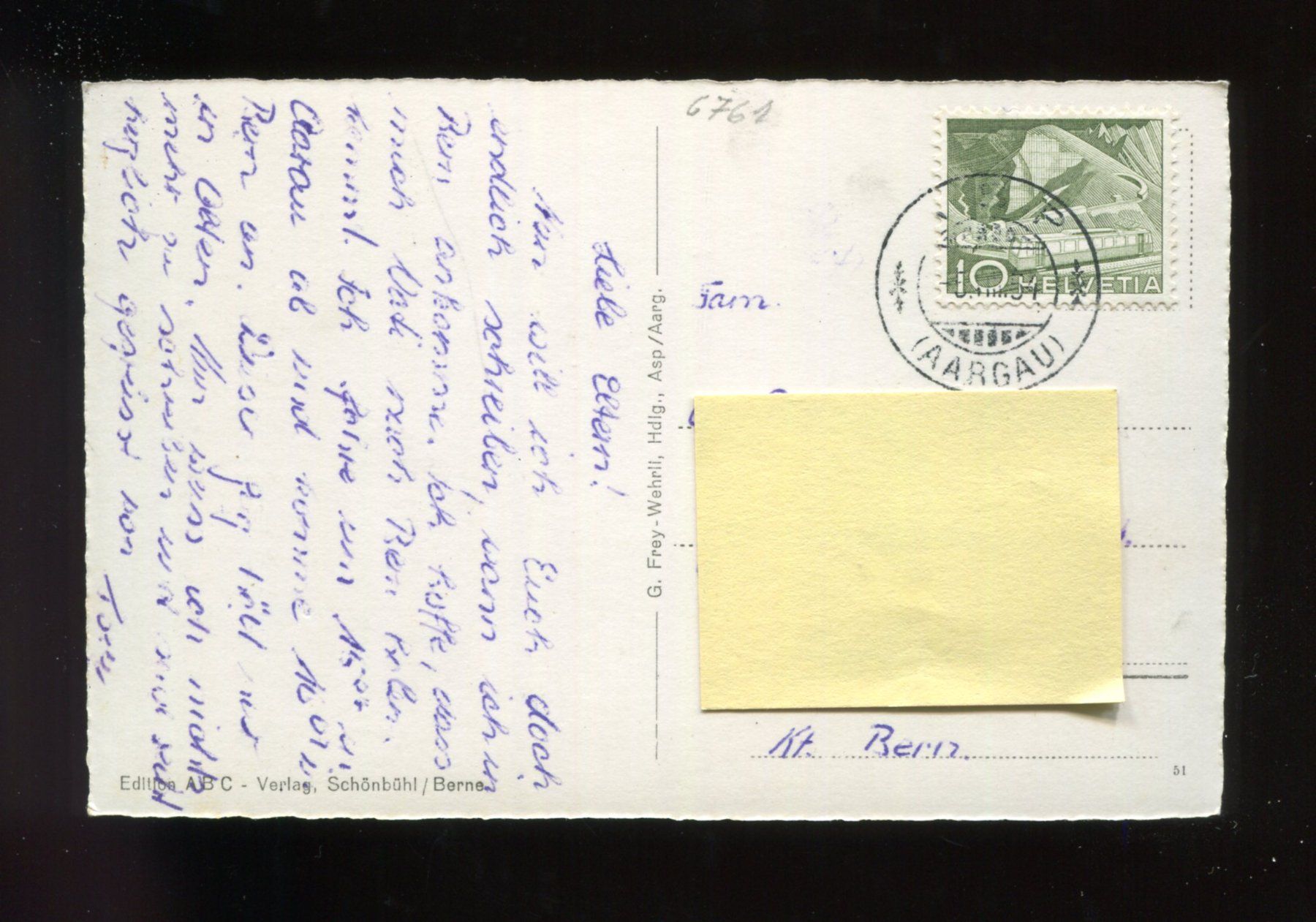 Cartes postales: Asp – D'occasion à Aarau par Elmaar41 1