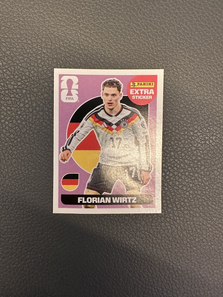 Panini Carte collezionabili: Panini Extra Sticker 2026 Florian Wirtz – Nuovo (secondo la descrizione) da Adliswil venduto da surenya