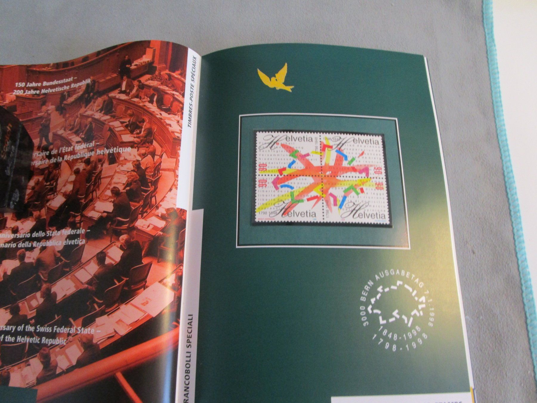 Tutti i francobolli: CH Briefmarken buch 1998 Postfrisch ** – Usato da Rupperswil venduto da Ema10 2