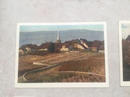 6 Künstler Ansichtskarten