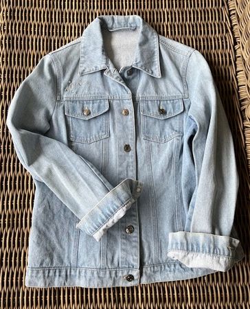 Helle Jeansjacke