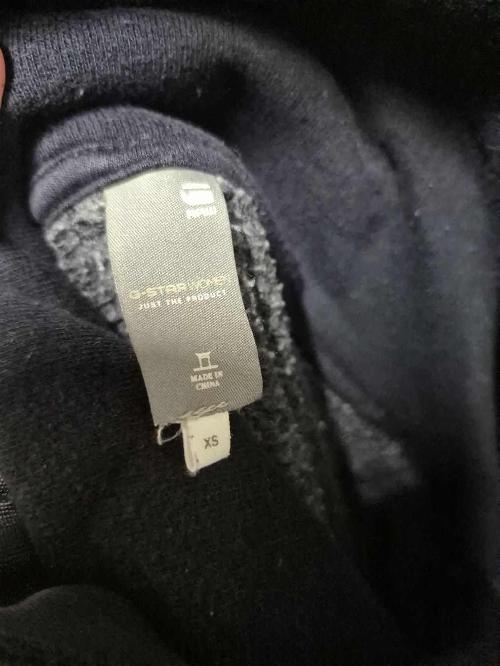 G-Star Maglioni & Felpe: Sweatshirt Pullover G-Star Raw Gr.XS blau – Usato da Merligen venduto da muss_haben 4