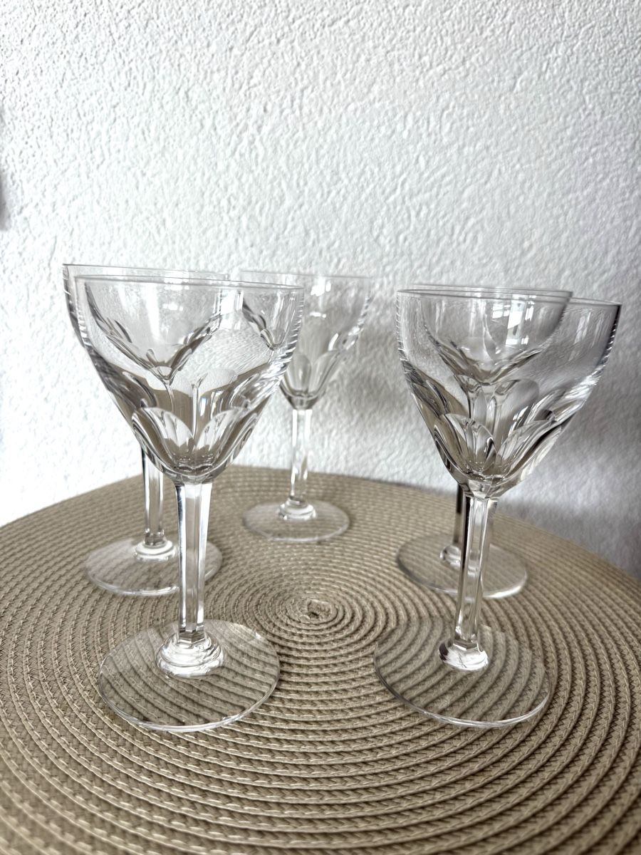 Lambert Gläser: 5er Set Val St. Lambert Elegance Gläser – Neu (gemäss Beschreibung) aus Balsthal von Narulya