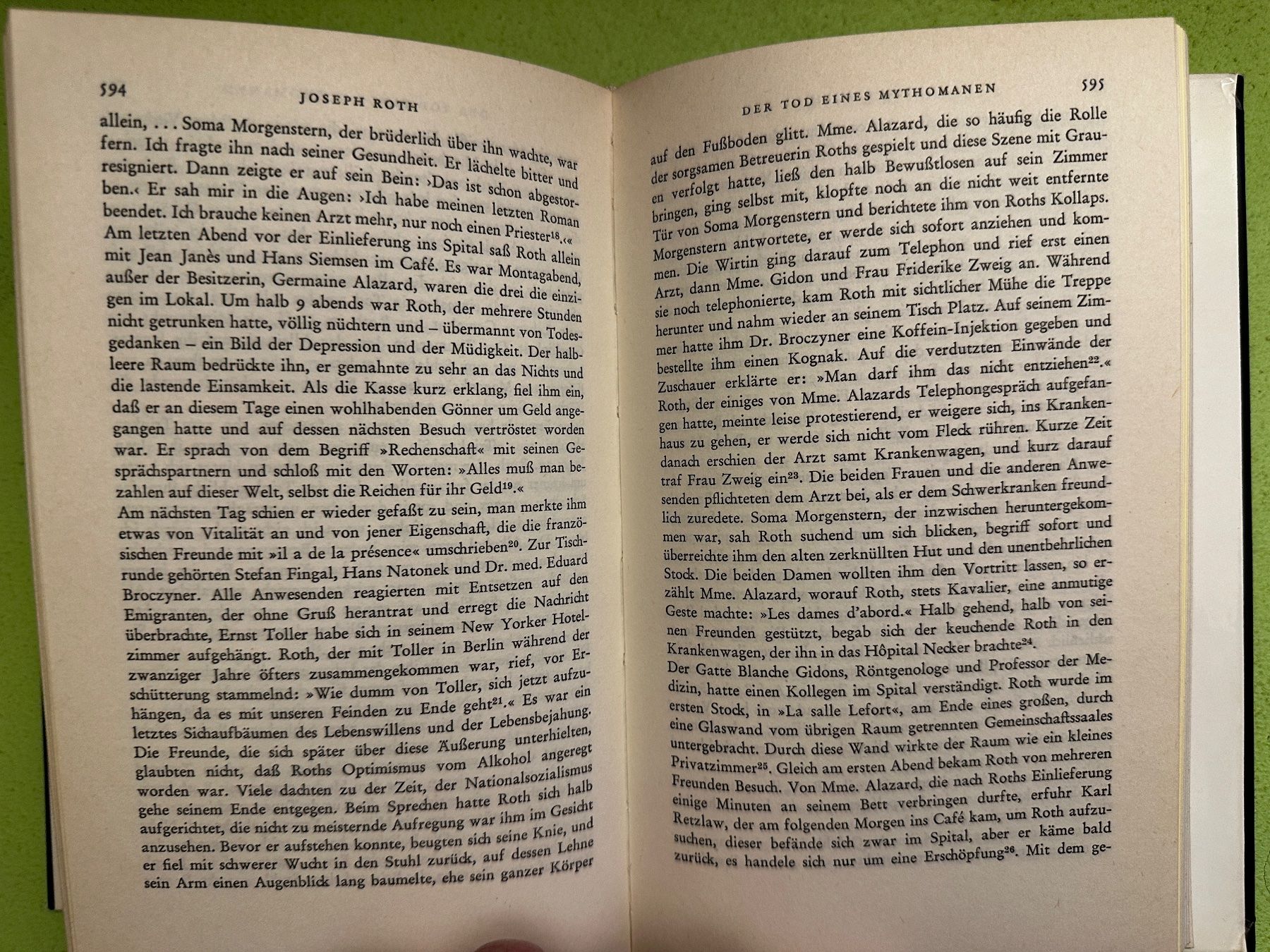 Libri: David Bronsen: Joseph Roth. Eine Biographie. 1974 – Usato da Zürich venduto da allp 6