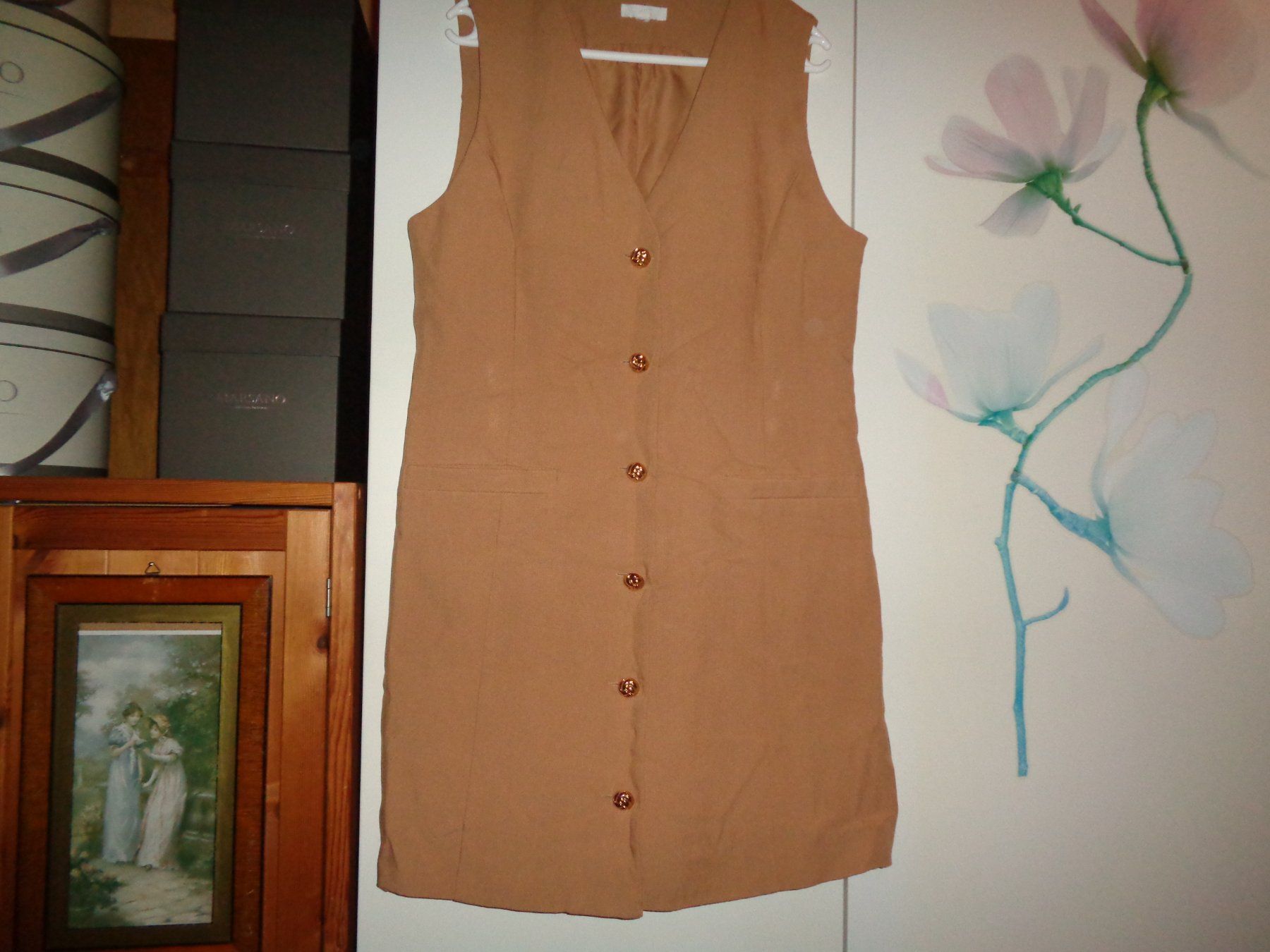 H&M Vestiti: *** Kleid / Long-Weste / H&M / hübsche Knöpfe – Usato da Othmarsingen venduto da Leuchtturmlady 1