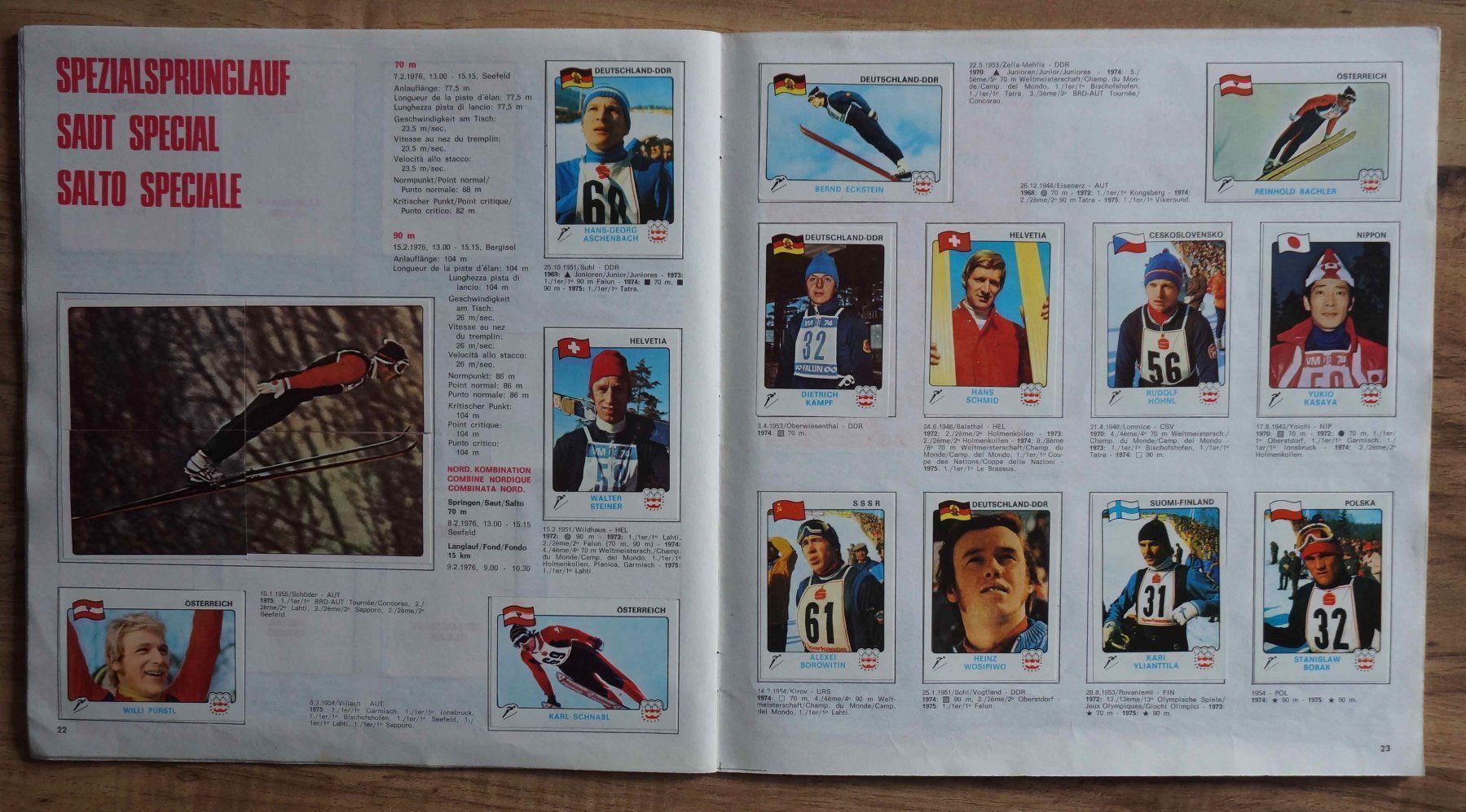 Panini Alben: Panini-Album Innsbruck 76 – Gebraucht aus Schindellegi von woneschi 6