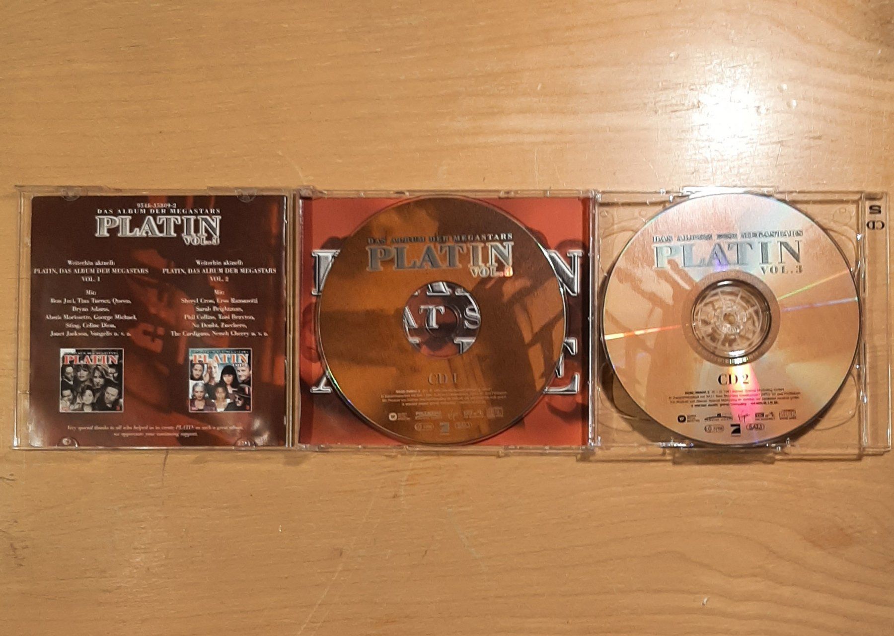 CD: Platin Vol.3 - Album der Megastars, 2CD Hit Sampler 1997 – Usato da Schönenberg TG venduto da breiti12 2