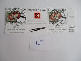 Voll Letzttagsstempel der Poststelle 2406 La Brévine