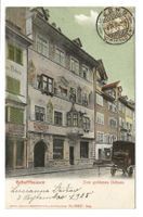 Schaffhausen - Stadt - Zum goldenen Ochsen - Metzgerei 1905