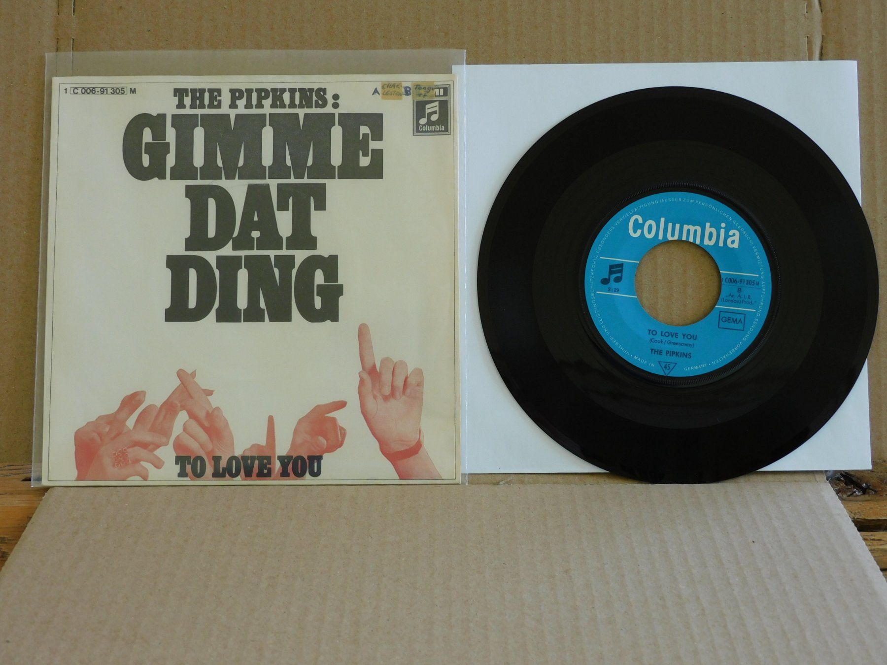 Dischi in vinile: The Pipkins – Gimme Dat Ding – Usato da Emmenbrücke venduto da lamorak