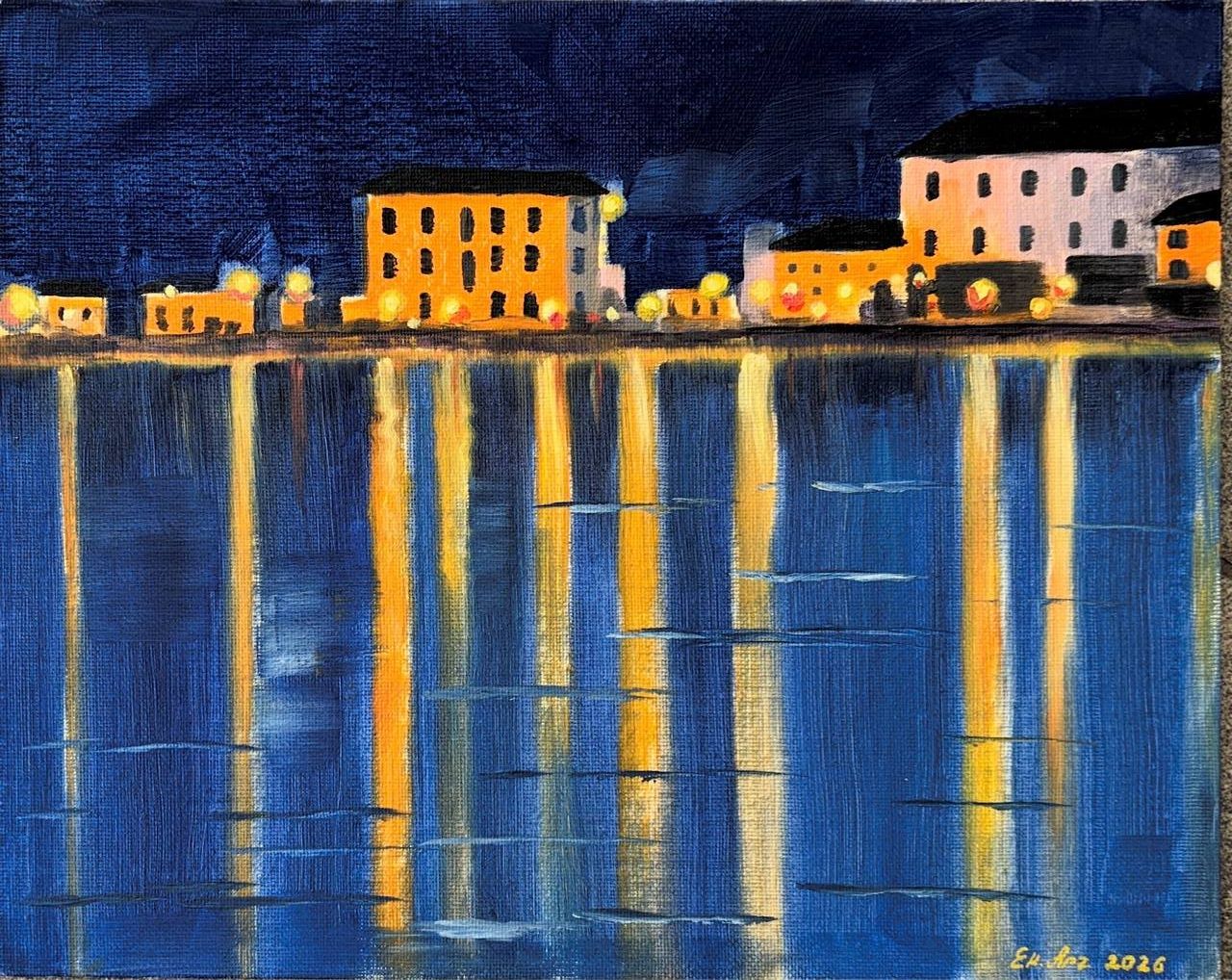 Gemälde: Venedig bei Nacht – Neu (gemäss Beschreibung) aus Meggen von My_art_for_you