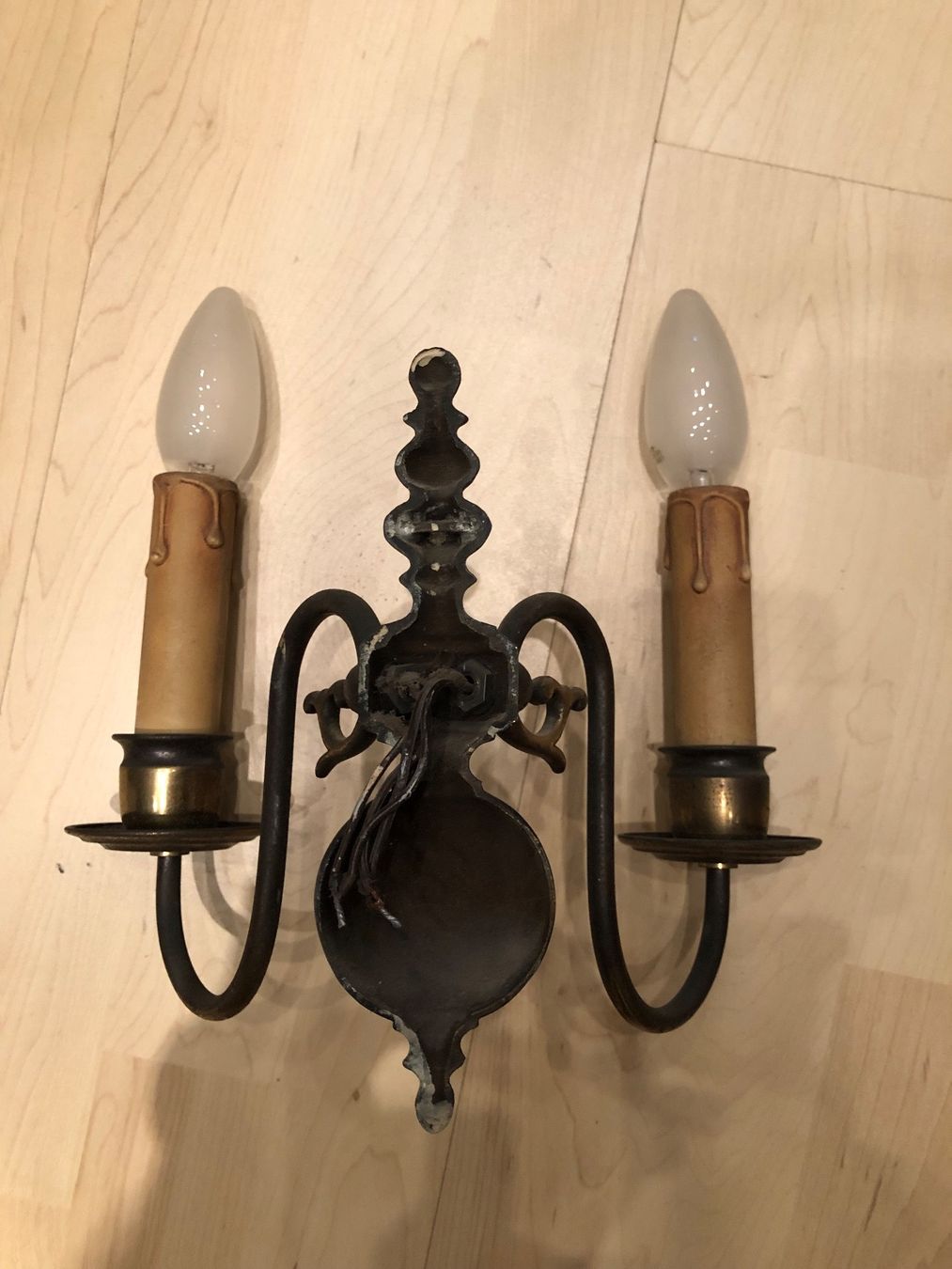 Lampes: Antike Wandlampe – D'occasion à Basel par Piepsli 1