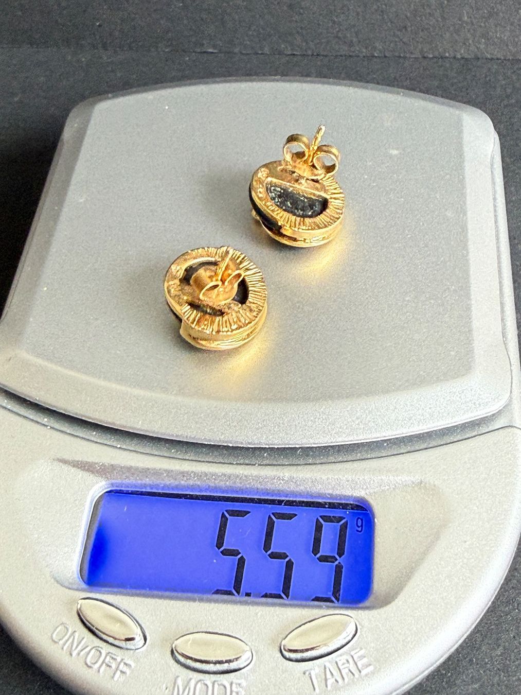Orecchini pendenti & Orecchini a lobo: Gold Ohrstecker mit Diamant 750, 18K – Usato da Spiegel b. Bern venduto da Rogger72 7