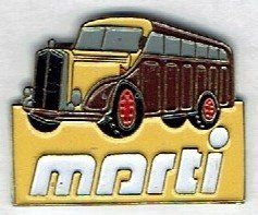 Plaketten & Abzeichen: Bus Marti – Gebraucht aus Hinterkappelen von Schampus