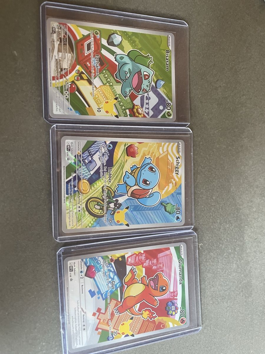 Pokémon Carte collezionabili: Erste Partner kanto trio  – Nuovo (secondo la descrizione) da Daillon venduto da Swisscards-shop