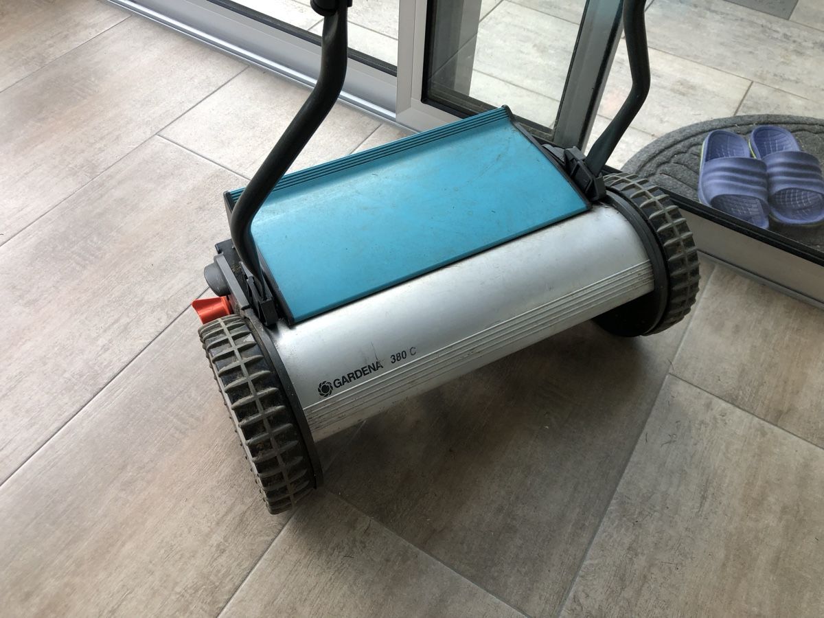 Gardena Rasenmäher: Gardena Spindelmäher Typ 380 C – Gebraucht aus Emmen von  1