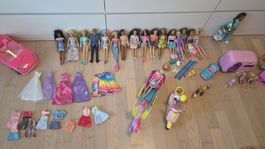 Barbie Puppen riesen SET