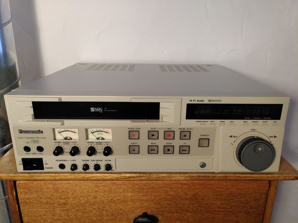 Panasonic HiFi Professional VHSPlayer AG7350, TOP Zustand Kaufen