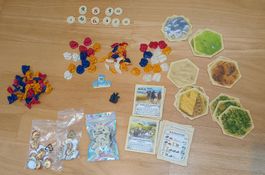 Siedler von Catan - viele Ersatzteile