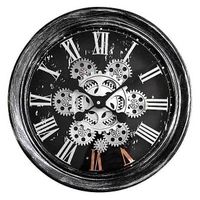Horloge NEUVE engrenages tournants