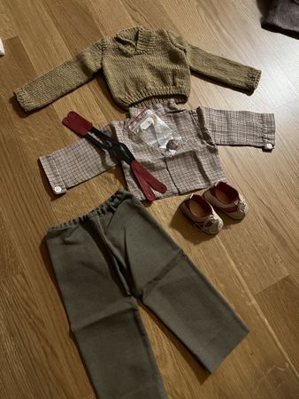 Niedliches Puppenkleider Set, Handgemacht