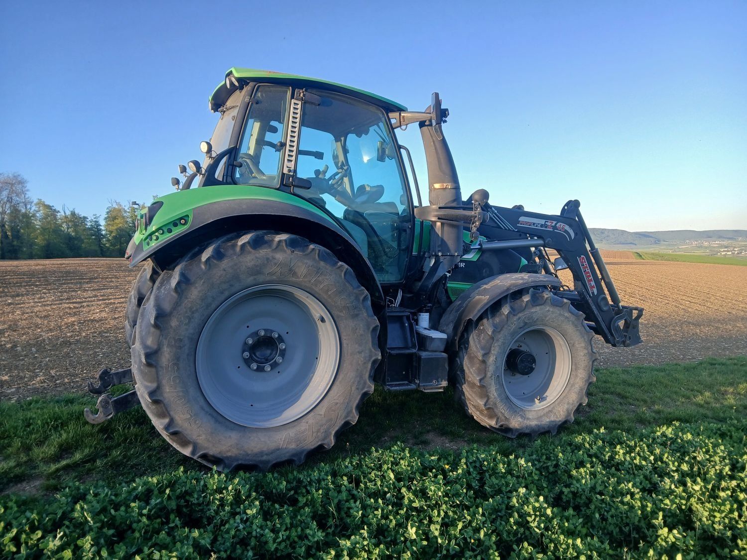 Trattori: Deutz Fahr Agrotron 6160.4 mit Frontlader – Usato da Wilchingen venduto da farmer6599 6
