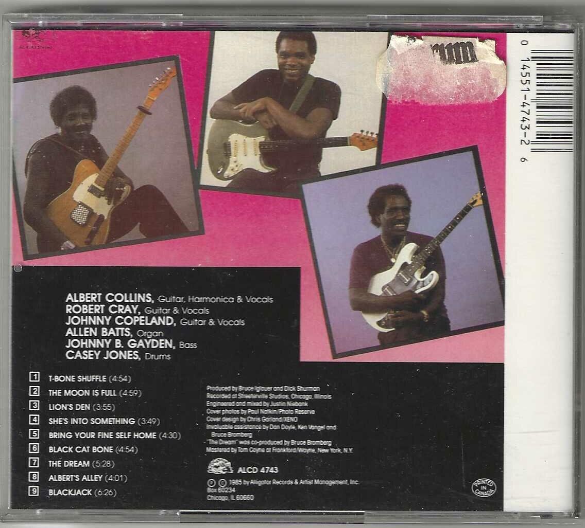CDs: Albert Collins, Robert Cray, Johnny Copeland – Showdown! – Gebraucht aus Genève von CDLPBookS 1