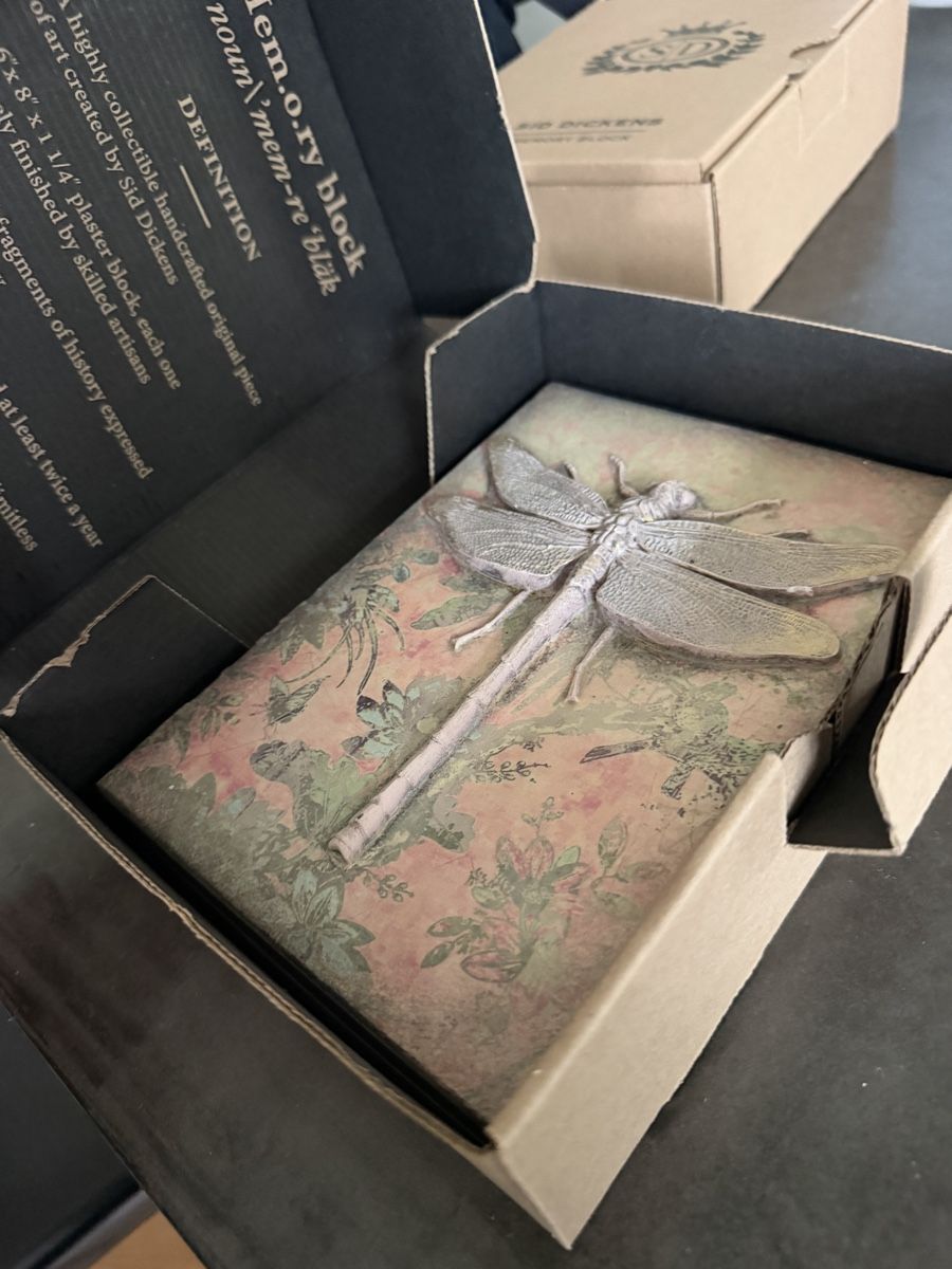 Poster & Bilder: Sid Dickens Memory Block T-503 Dragonfly Wandbild Gips – Neu (gemäss Beschreibung) aus Zürich von joyfulgrace 3