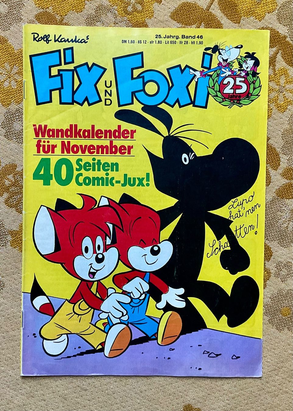 Fumetti: Fix und Foxi Heft Nr 46 von 1977 – Usato da Endingen venduto da nathan05