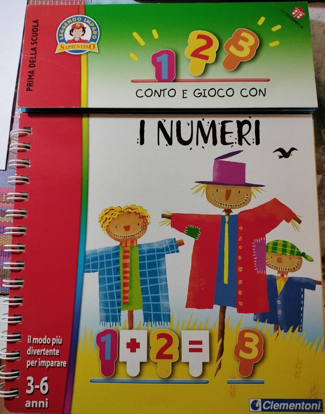 Libri: Sapientino Creo con le forme/conto e gioco con i numeri – Nuovo (secondo la descrizione) da Capolago venduto da sco_7ywt 3
