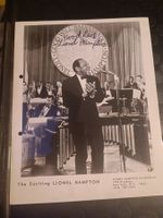 Lionel Hampton - 20x25cm - Handsigniertes Promofoto