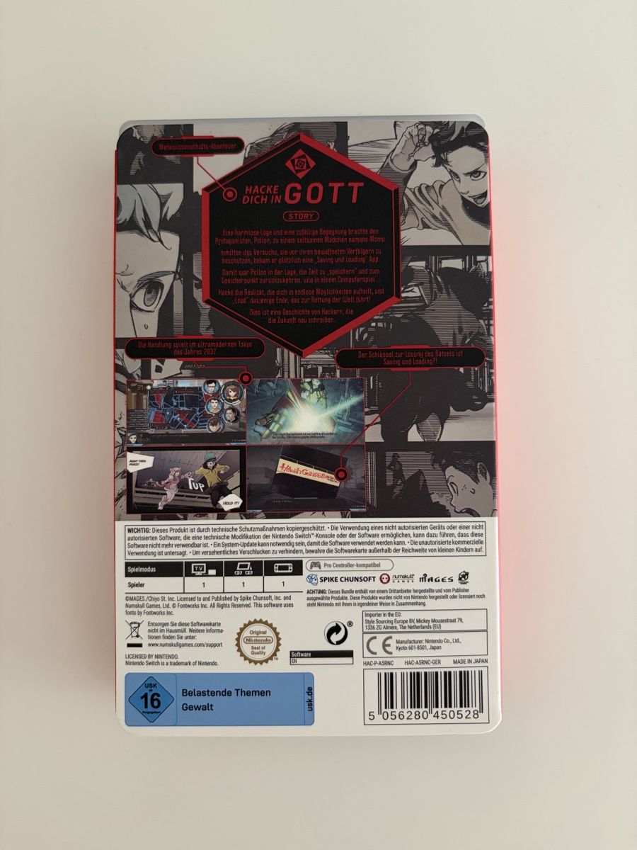Spiele: Anonymous;Code Steelbook Launch Edition Nintendo Switch – Gebraucht aus Arbedo von sim_dp62 1