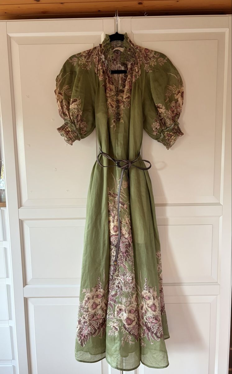 Zimmermann Vestiti: Zimmermann Elegant Green Maxi Dress – Usato da St.Josefen venduto da lop_lh8d 6