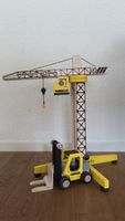 Spielba Kran und Gabelstapler