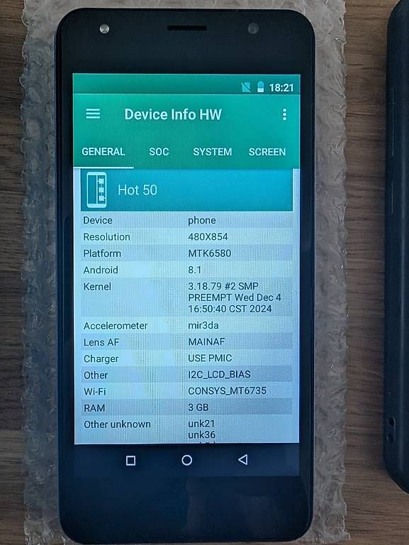 Handys / Smartphones: Neues Smartphone - Hot 50 - Perfektes Einsteigergerät!  – Gebraucht aus Zürich von wil_b5bf 2