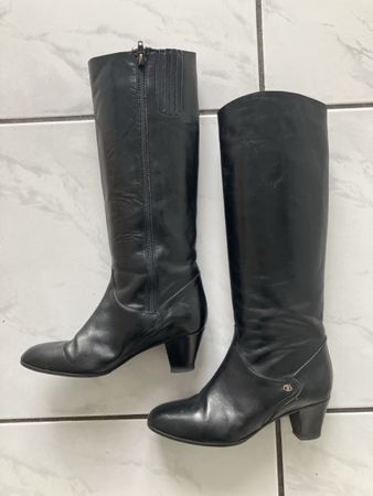 Bally Lederstiefel 36 