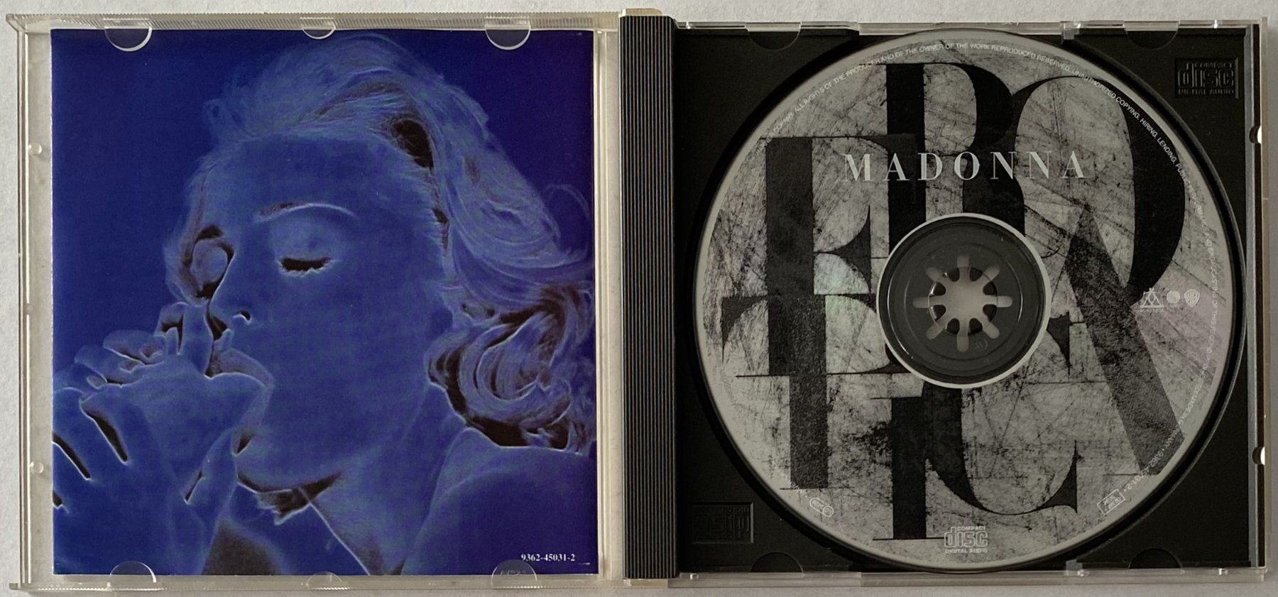 CDs: Madonna, Erotica – D'occasion à Flums par Asquillo 2