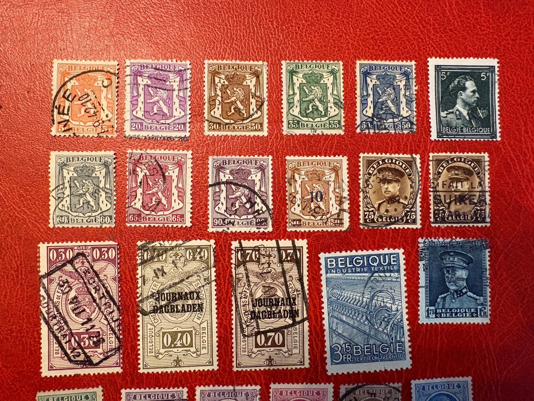 Tutti i francobolli: Kleines Lot Belgien – Usato da St-Légier-Chiésaz venduto da Theo006 1