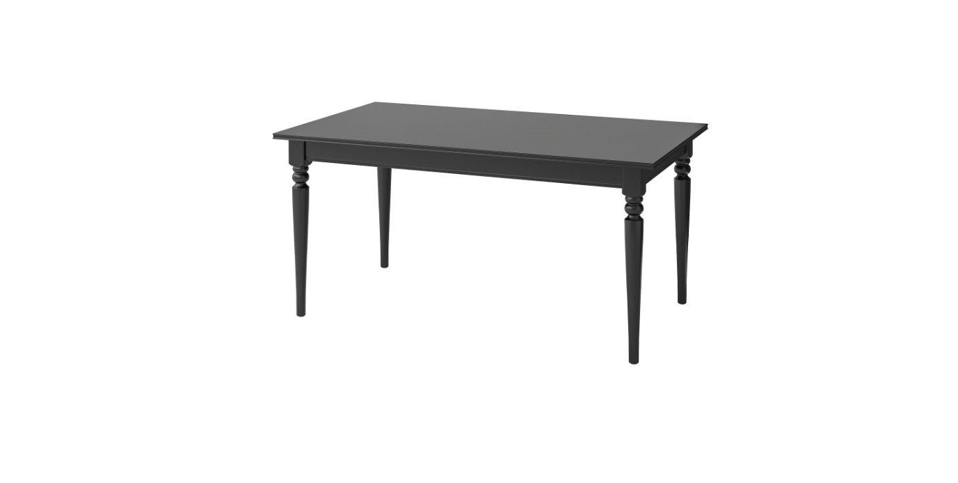 Ikea Tables: IKEA INGATORP Table extensible,  155x215x87 cm – D'occasion à Riddes par IKEA_Riddes