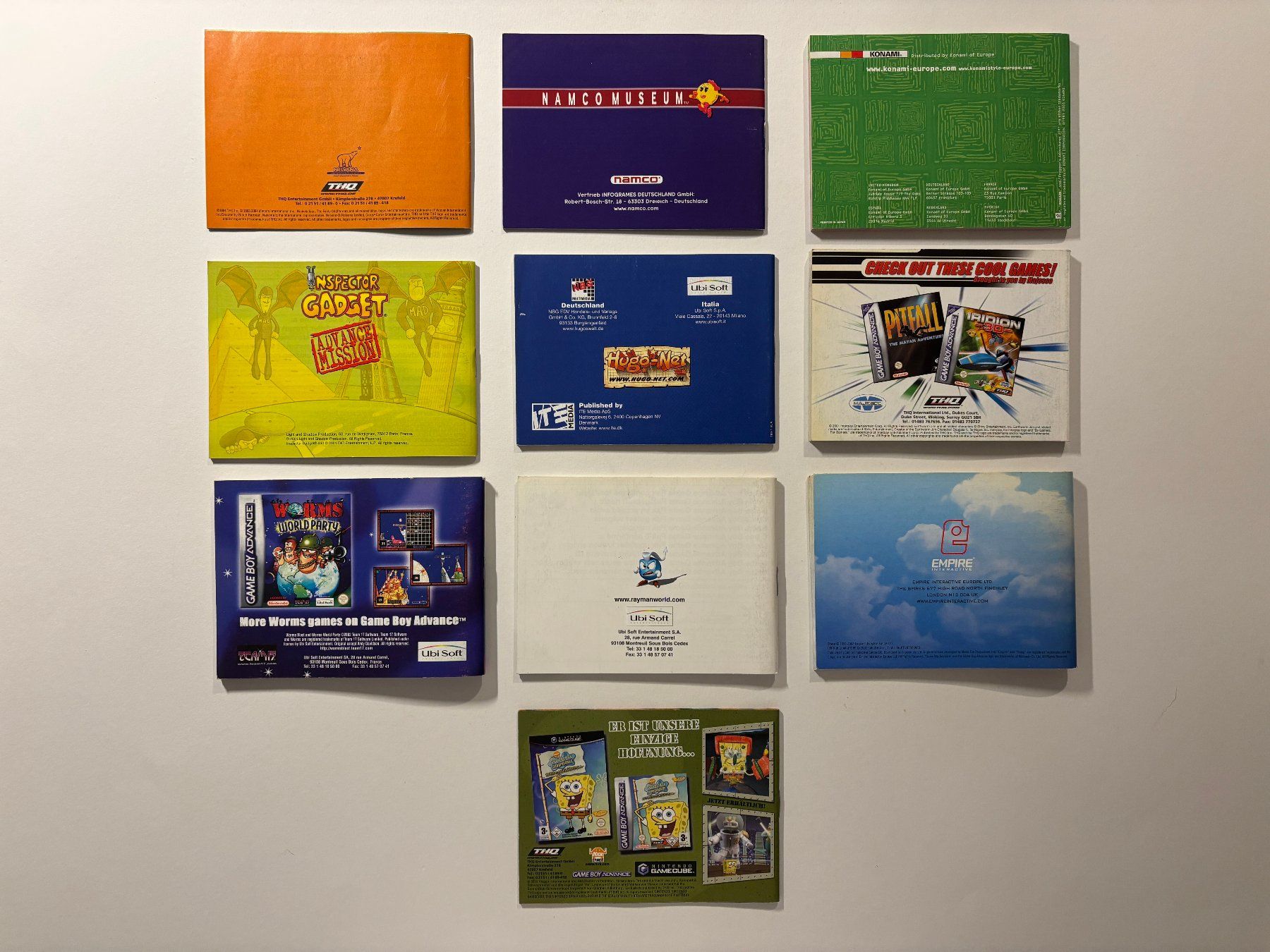 Giochi: GBA - diverse Anleitungen – Usato da Allschwil venduto da Bullach 1