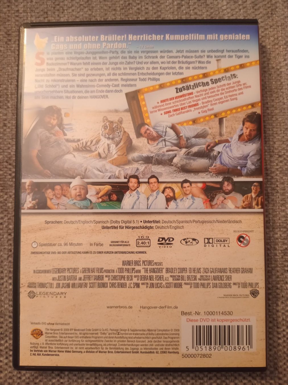 Tutti i DVDs: HANGOVER – Usato da Zollikofen venduto da jde_72zf 1