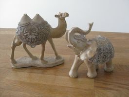 Schönes Kamel und 1 Elefant