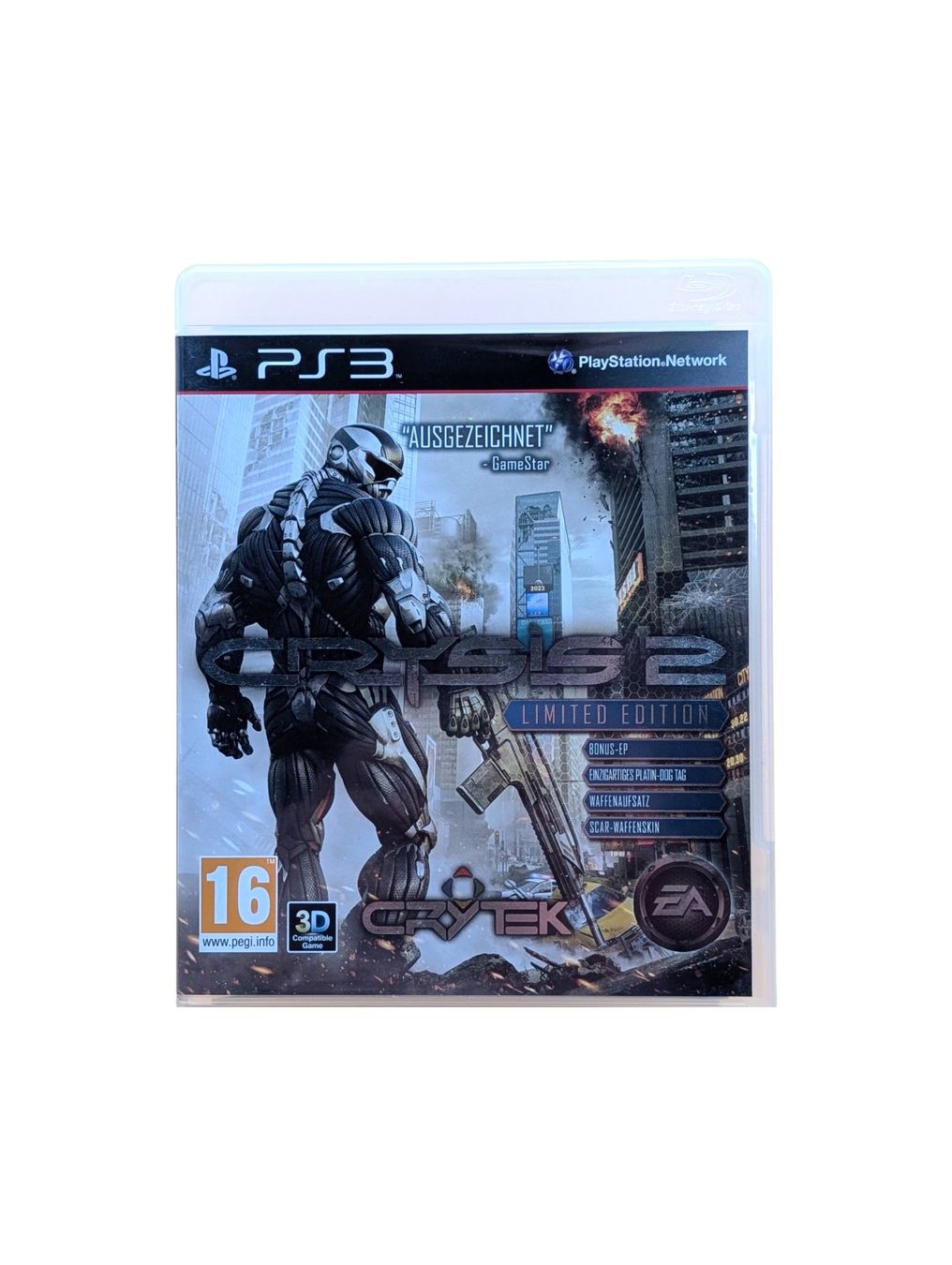 Sony Giochi: Crysis 2  PlayStation 3 (PS3) – Usato da Domat/Ems venduto da IsseldorsShop