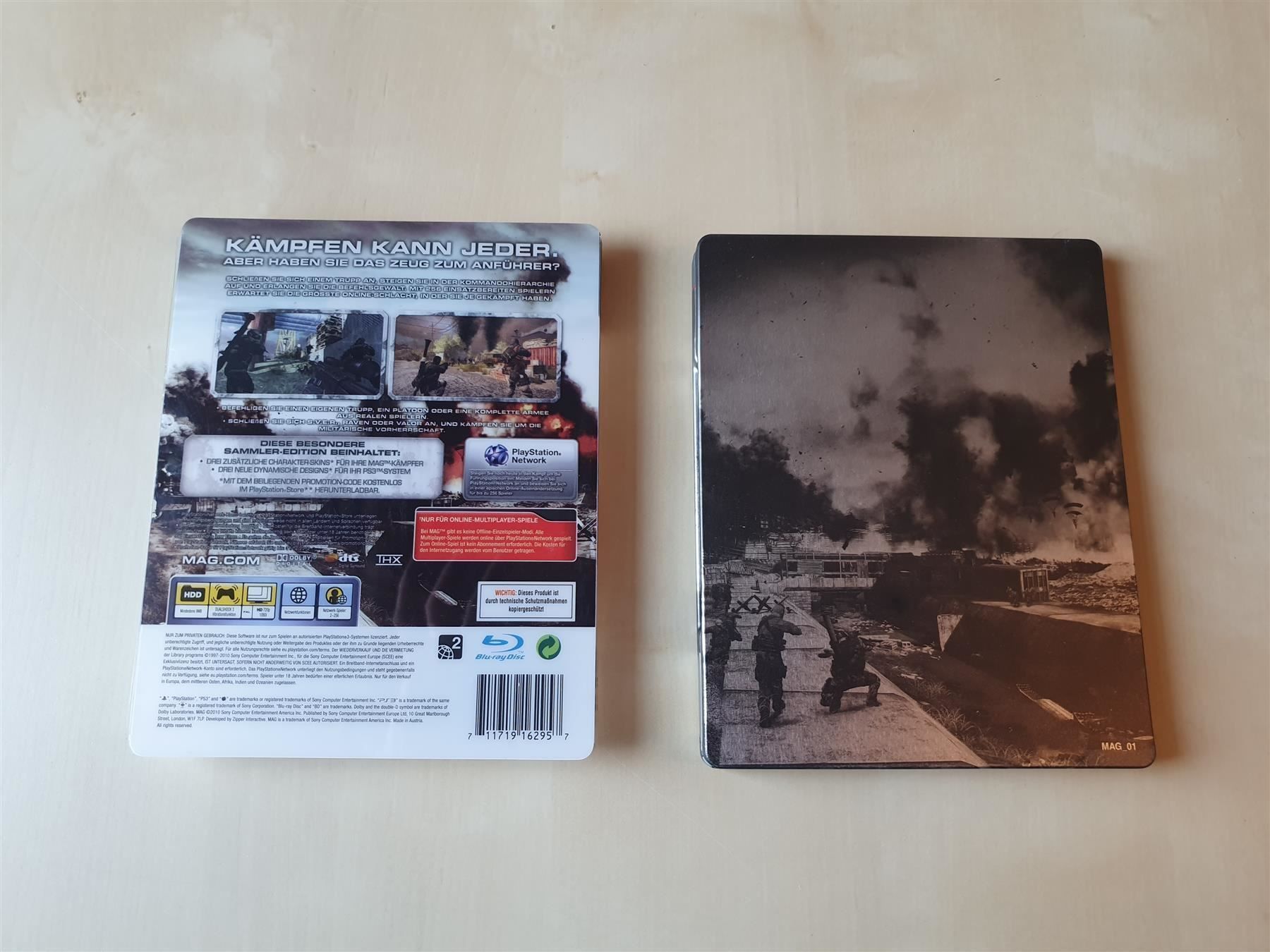 Sony Spiele: MAG Sammler-Edition Steelbook – Gebraucht aus Stansstad von collectorsshop 1
