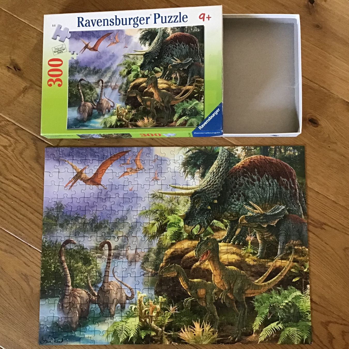 Ravensburger Puzzle: Ravensburger Puzzle 300 Teile Dinosaurier 9+ – Usato da Rotkreuz venduto da GerberaSpider08