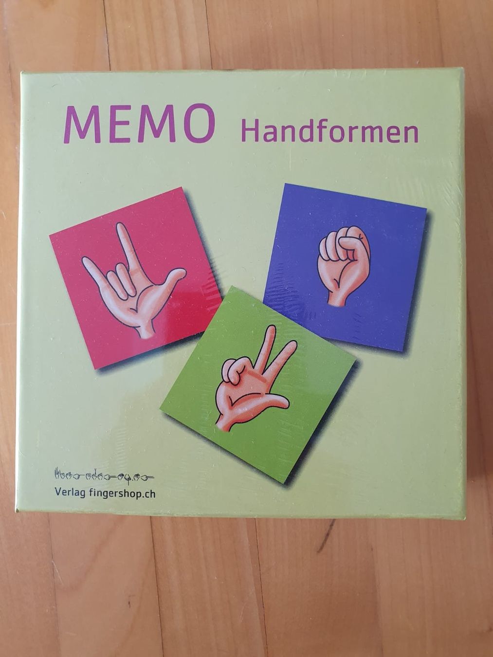 Jeux: Memo Handformen – Neuf avec emballage d'origine à Allschwil par Jojina123