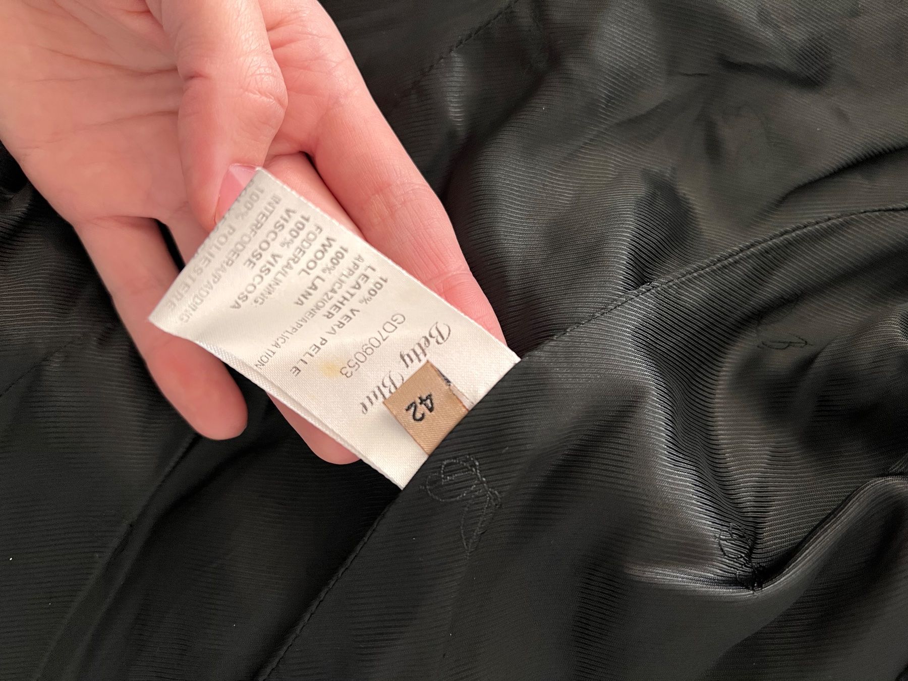 Jacken: Warm leather jacket made from high-quality materials. – Gebraucht aus Affoltern am Albis von nat_gj5t 6
