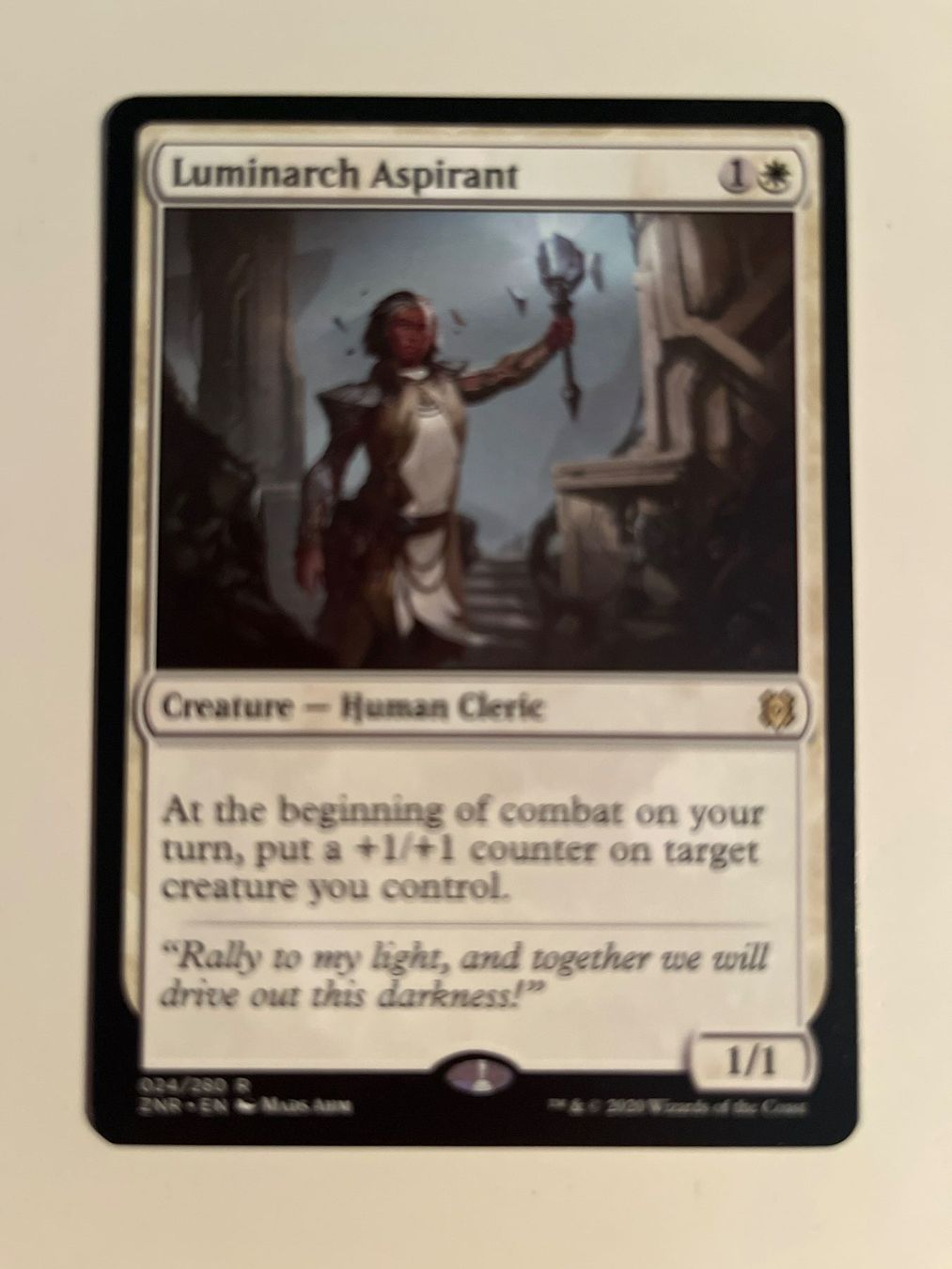 Magic The Gathering Carte collezionabili: 1 x Luminarch Aspirant - Magic: The Gathering - MtG – Usato da Kriens venduto da Shadi1980