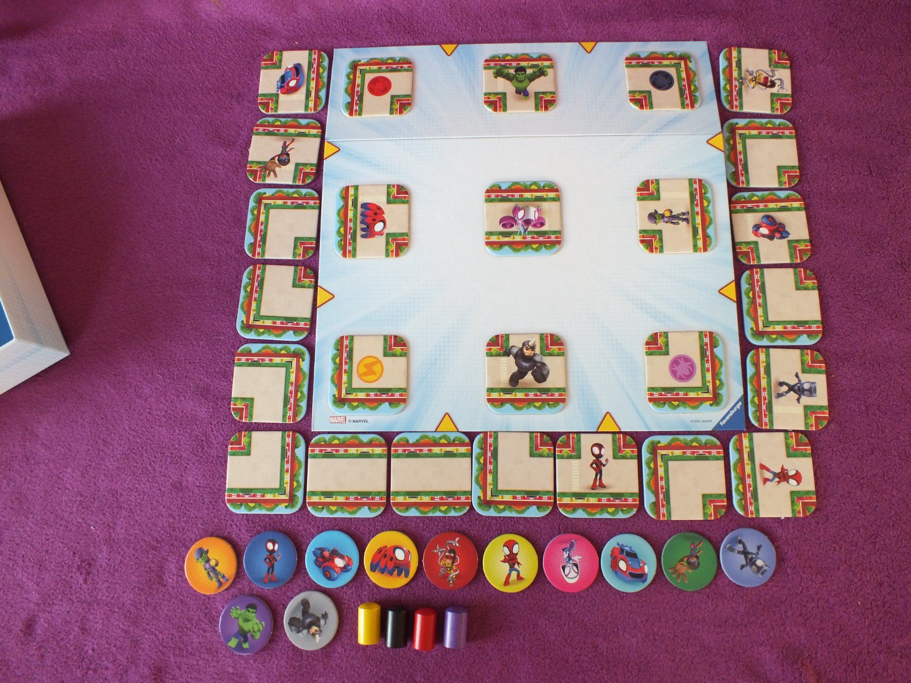 Ravensburger Giochi: Ravensburger - Marvel Spidey Amazing Friend Junior Labyrinth – Usato da Müllheim Dorf venduto da Seeeule01 4