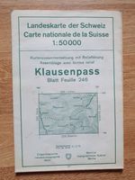 Landeskarte der Schweiz; Klausenpass 1951